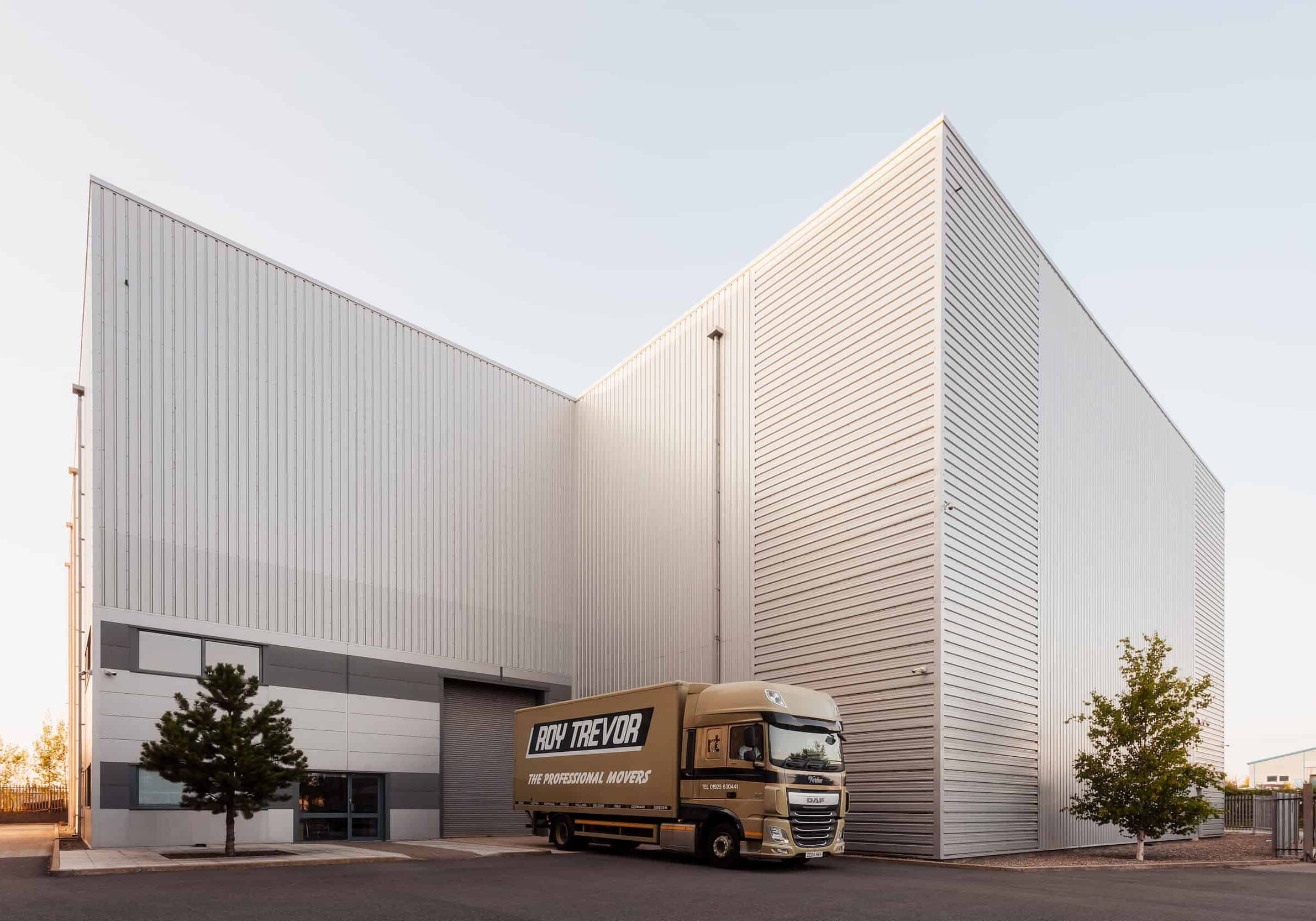 Truck-outside-Roy Trevor warehouse