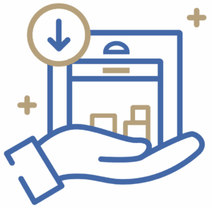 low cost self storage icon